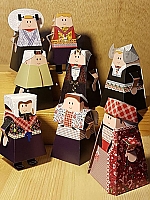 Nederlandse Streekdrachten Piet design