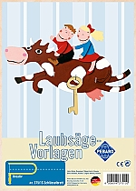 Figuurzaag voorbeeld sleutelbord koe