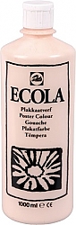 Gouache Ecola 1000 ml huidkleur