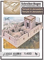 Tempel in Jeruzalem Schaal 1 : 400