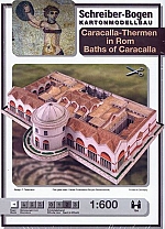 Caracalla Thermen in Rome 1:600