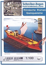 Romeinse Quinquereme 1:100