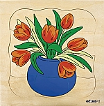 Groeipuzzel tulip educo
