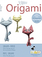 Katten groot Funny origami