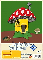 Figuurzaag voorbeeld Paddestoel hut