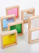 Sensorische vierkante blokken