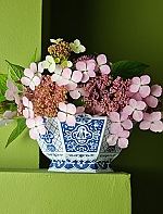 Delftsblauwe Bloemenschaal Piet Design