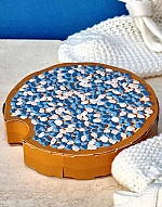 Beschuit met blauwe muisjes Piet Design
