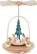 Pyramide met sneeuwmannen