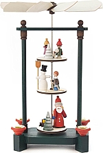 Pyramide met kerst-man en kinderen 3 L