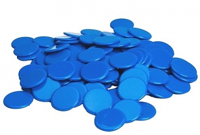 Rekenfiches blauw