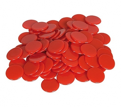 Rekenfiches rood