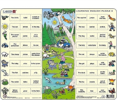 Learning English Puzzle - In het Park | 7 - 11 jaar