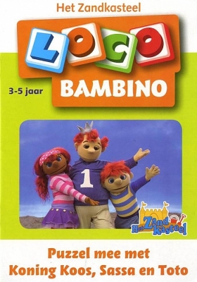 Puzzel mee met Koning Koos, Sassa en Toto | 3 - 5 jaar