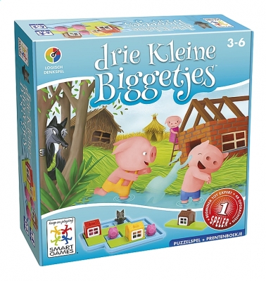 Smart Games - drie Kleine Biggetjes | 3 - 6 jaar