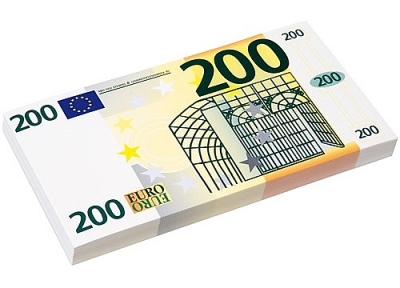 Euro biljetten 200 euro