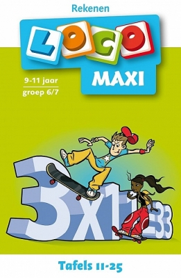 Tafels 11 - 25 | 9 - 11 jaar