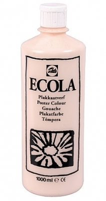 Gouache Ecola 1000 ml huidkleur