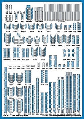 TS Hamburg lasercut set