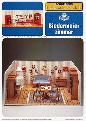 Biedermeier kamer Mini Mundus