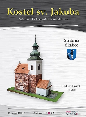 Sint Jakobs Kerk in Stribrna Skalice