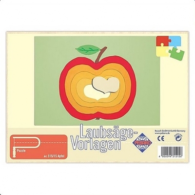 Figuurzaag voorbeeld appel