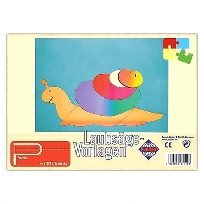 Figuurzaag voorbeeld slak