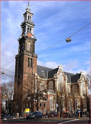 De Westertoren met kerk