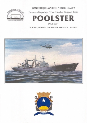 Hr.Ms. Poolster bevoorradingsschip 1:350