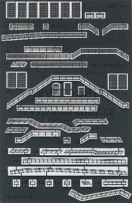 Kasteel Karlstejn lasercut detailset