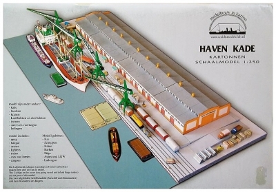 Haven-kade met veel extra's