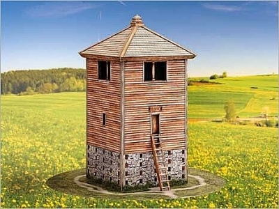 Romeinse houten wachttoren