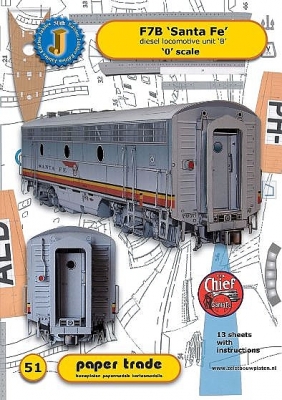 F7B Santa Fe schaal 1:48