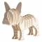 Franse Bulldog - 3D karton model