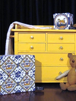 Speelkubus 4-in-1 - Piet Design