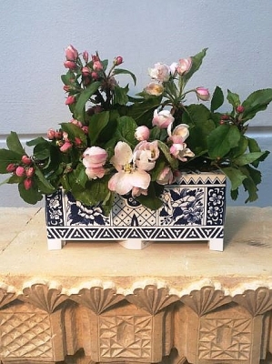 Bloemenblok - Piet design