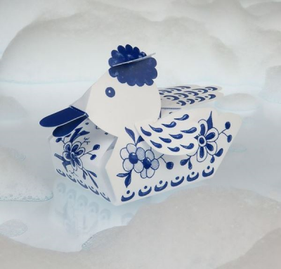 Delfts blauwe badeend - Piet Design