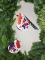 Imari roodborstjes Piet Design