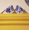 Delfts blauwe Rood-borstjes - Piet Design