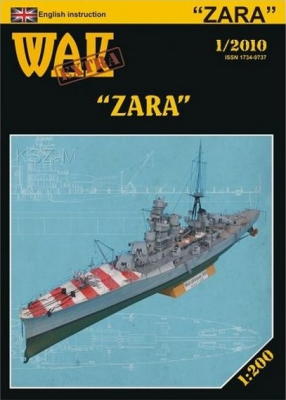 Zara Itailaanse zware kruiser 