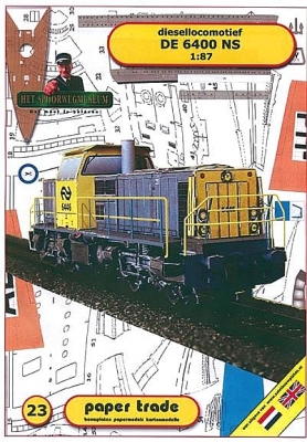 Diesellocomotief DE 6400 NS 1:87