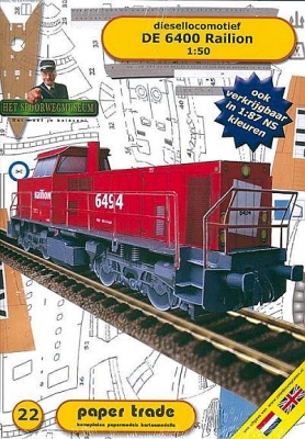 Diesellok DE 6400 Railion 1:50