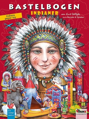 Indianen 3D knutselset