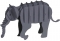Olifant - 3D karton model