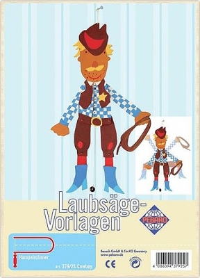 Figuurzaag voorbeeld Cowboy