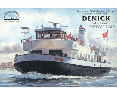 Denick rondvaartboot 1:100