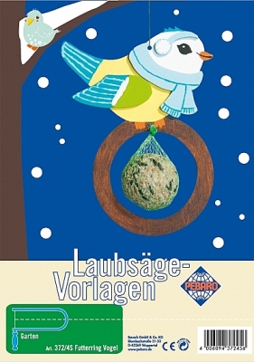 Figuurzaag voorbeeld voederring vogel