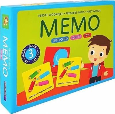 Memo eerste woord-jes speelgoed (3+)