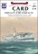 Card vliegdekschip en 3 duitse U-boten 1:400