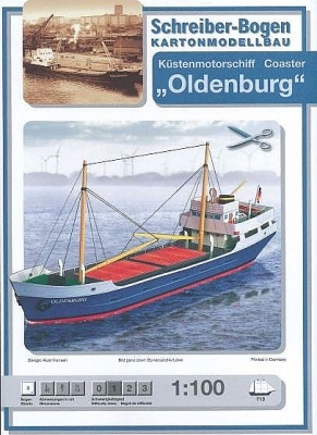 Oldenburg kustvaarder 1:100